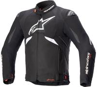 Alpinestars T-GP R V3 Drystar giacca tessile moto impermeabile, Bianco/nero, Taglia M