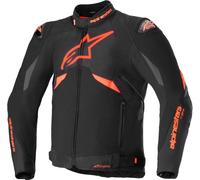 Alpinestars T-GP R V3 Drystar giacca tessile moto impermeabile, nero-bianco-rosso, taglia 2XL per maschi