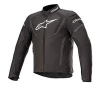 Alpinestars T-jaws V3 - Giacca da moto impermeabile, colore: nero, XXL
