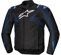 Alpinestars T-Jaws V4 impermeabile Giacca tessile moto, nero-blu, taglia M per maschi