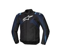 Alpinestars T-Jaws V4 impermeabile Giacca tessile moto, nero/blu, M
