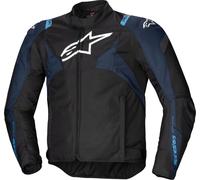 Alpinestars T-Jaws V4 impermeabile Giacca tessile moto, nero/blu, Taglia XXL
