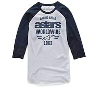 Alpinestars T-Shirt Uomo Entice Premium Tee White/Black