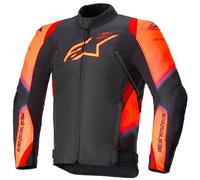 Alpinestars T-SP 1 V2 Giacca Impermeabile Moto Nero/Rosso Flo