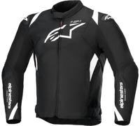 Alpinestars T-SP 1 V2 giacca tessile moto impermeabile, Bianco/nero, Taglia L