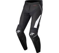 Alpinestars T-SP R Drystar pantaloni tessili moto impermeabili, nero-bianco, taglia XL per maschi