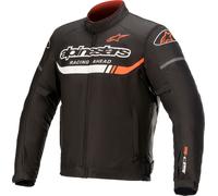 Alpinestars T-SP S Ignition, giacca tessile impermeabile XL male Nero/Bianco/Rosso Fluo