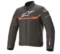 Alpinestars T-sp S Waterproof Jacket Black Red Giacca, Nero/Rosso Fluo, L Uomo