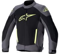 Alpinestars T-SP X Superair, giacca in tessuto XL male Grigio/Nero/Giallo Fluo