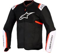 Alpinestars T-Sps Air V2 Giacca tessile da moto, nero/bianco/rosso, XL