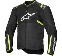 Alpinestars T-Sps Air V2 Giacca tessile da moto, nero/giallo neon, Taglia XL