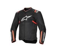 Alpinestars T-Sps Air V2 Giacca tessile da moto, nero/rosso, 2XL