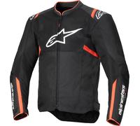 Alpinestars T-Sps Air V2 Giacca tessile da moto, nero-rosso, taglia S per maschi
