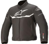 Alpinestars T-SPS Giacca tessile per moto per bambini impermeabile, Bianco/nero, Taglia 120 cm