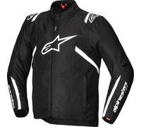 Alpinestars T-SPS V2 giacca tessile moto impermeabile, nero-bianco, taglia M per maschi