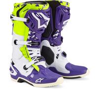 Alpinestars Tech 10 Logo Stivali da motocross, multicolore, taglia 42 per maschi