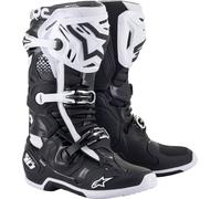 Alpinestars Tech 10 S23, stivali 11 US male Nero/Bianco