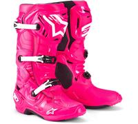 Alpinestars Tech 10 Stivali Motocross, rosa, taglia 43 per maschi