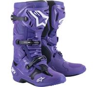 Alpinestars Tech 10 Stivali Motocross, viola, Taglia 10 (44,5)