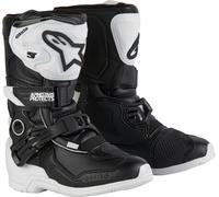 Alpinestars Tech 3S Stivali da motocross per bambini, nero-bianco, taglia 30 31