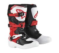 Alpinestars Tech 3S Youth Bianco-Nero-Rosso Stivali da moto per bambini 35,5