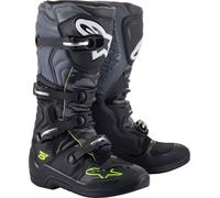 Alpinestars Tech 5, stivali 11 US male Nero/Grigio/Giallo Fluo