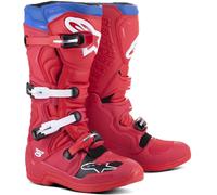 Alpinestars Tech 5, stivali 8 US male Rosso/Blu/Nero