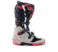Alpinestars Stivali da moto Tech 7 Enduro Nero-Grigio chiaro-Rosso 39