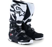 Alpinestars Tech 7 Enduro 2026 Stivali da motocross, nero-grigio-bianco, taglia 50 per maschi
