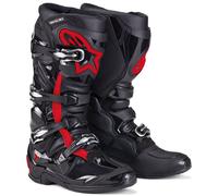 Alpinestars Tech 7, stivali 9 US female Nero/Rosso Fluo