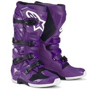 Alpinestars Tech 7, stivali 9 US male Lilla/Nero/Bianco