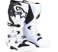 Alpinestars Tech 7 Stivali da motocross, nero-bianco, taglia 38 per maschi