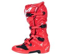 alpinestars Tech 7 Stivali da motocross uomo rosso, taglia 12