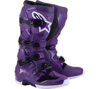 Alpinestars Tech 7 Stivali da motocross, viola, Taglia 12 (47)