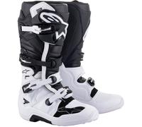 Alpinestars Tech 7 Stivali motocross, nero-bianco, taglia 49 50 per maschi