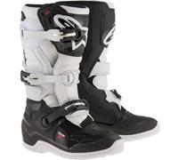 Alpinestars Tech 7S S25, stivali giovani 2 US male Nero/Bianco