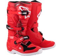 Alpinestars Tech 7S Stivali Motocross Giovani, rosso, Taglia 40,5