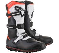 Alpinestars Tech-T Stivali da moto, nero-bianco-rosso, taglia 45 46 per maschi