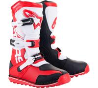 Alpinestars Tech-T Stivali da moto, Rosso/Bianco, Taglia 8 (42)