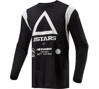 Alpinestars Techdura Maglia Motocross, nero, taglia XL per maschi