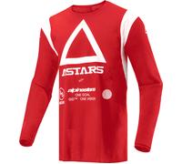 Maglia TECHDURA Rosso Bianco ALPINESTARS - UE: S