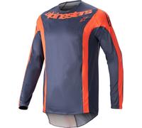 Alpinestars Techstar Arch Maglia Motocross, blu scuro, Taglia XL