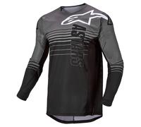 alpinestars Techstar Graphite Maglia MX uomo grigio, taglia S