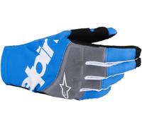 §Guanti Cross Alpinestars Techstar Nero-Blu§