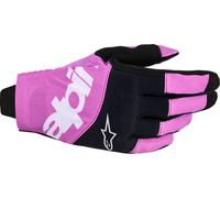 Alpinestars Techstar Guanti da motocross, viola/nero, Taglia L
