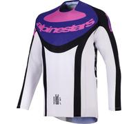 Alpinestars Techstar KNIF Maglia da motocross, nero-grigio, taglia S per maschi