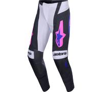 Alpinestars Techstar Knif Pantaloni da motocross, nero-porpora, taglia 36 per maschi