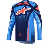 Alpinestars Techstar Nomur Long Sleeve Jersey Blu M Uomo