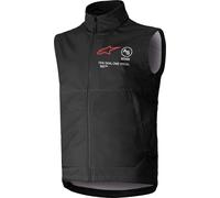Alpinestars Techstar Softshell Gilet da motocross, nero, taglia XL per maschi