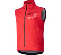 Alpinestars Techstar Softshell Gilet da motocross, rosso, taglia XL per maschi